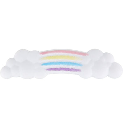 Cloud Wrist Rest Keyboard, Rainbow Cloud Palm Rest Keyboard with PU Leather,...